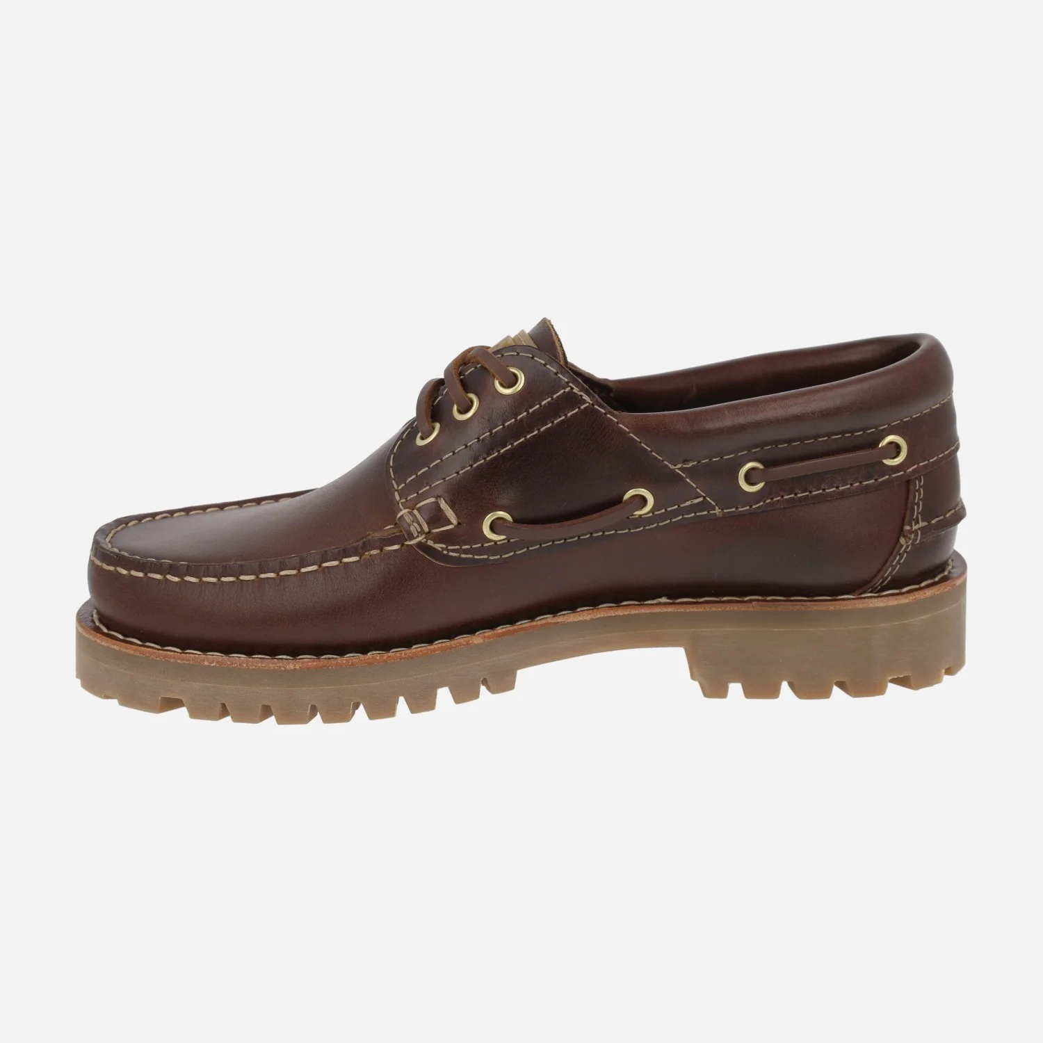 Náuticos de piel marrón para hombre Camper - Image 3