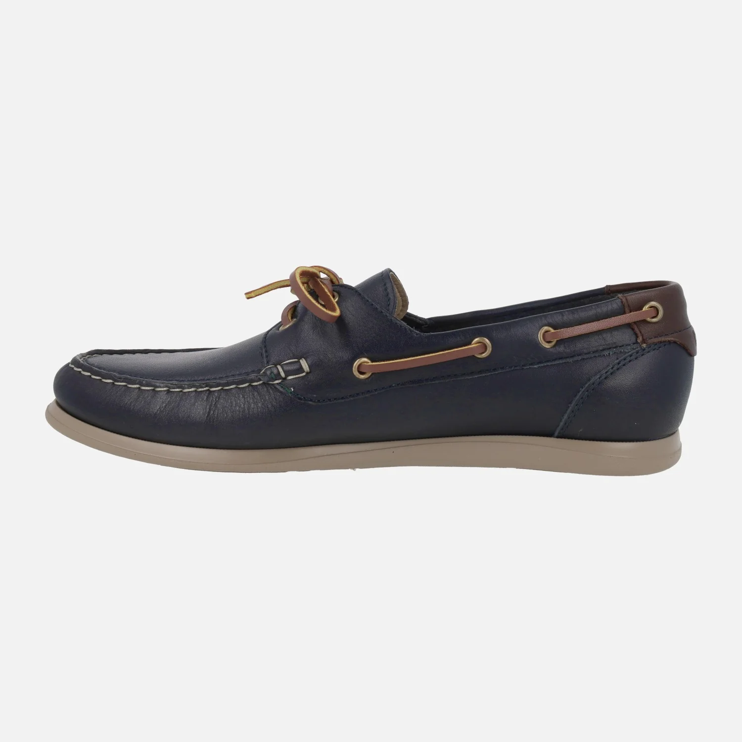Náuticos de piel para hombre con suela Extralight Newport - Image 3