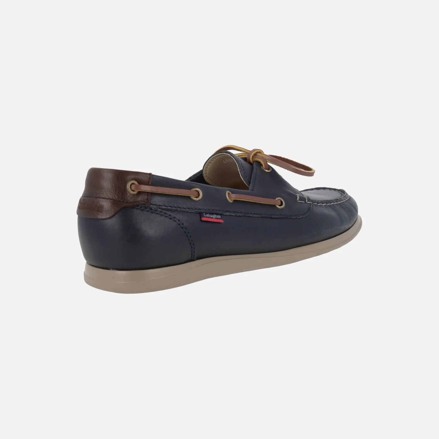 Náuticos de piel para hombre con suela Extralight Newport - Image 4