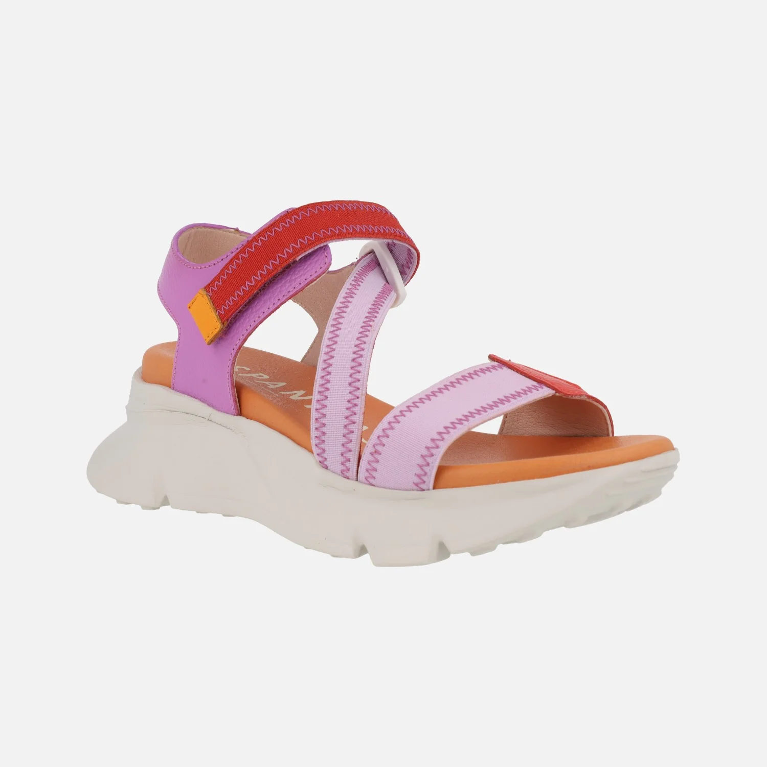 Sandalias Hispanitas con piso volumen y cierre de velcro - Image 2