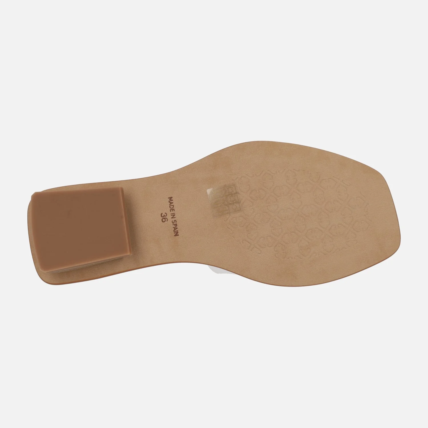 Palas de piel con adorno metálico y tacón bajo - Image 10