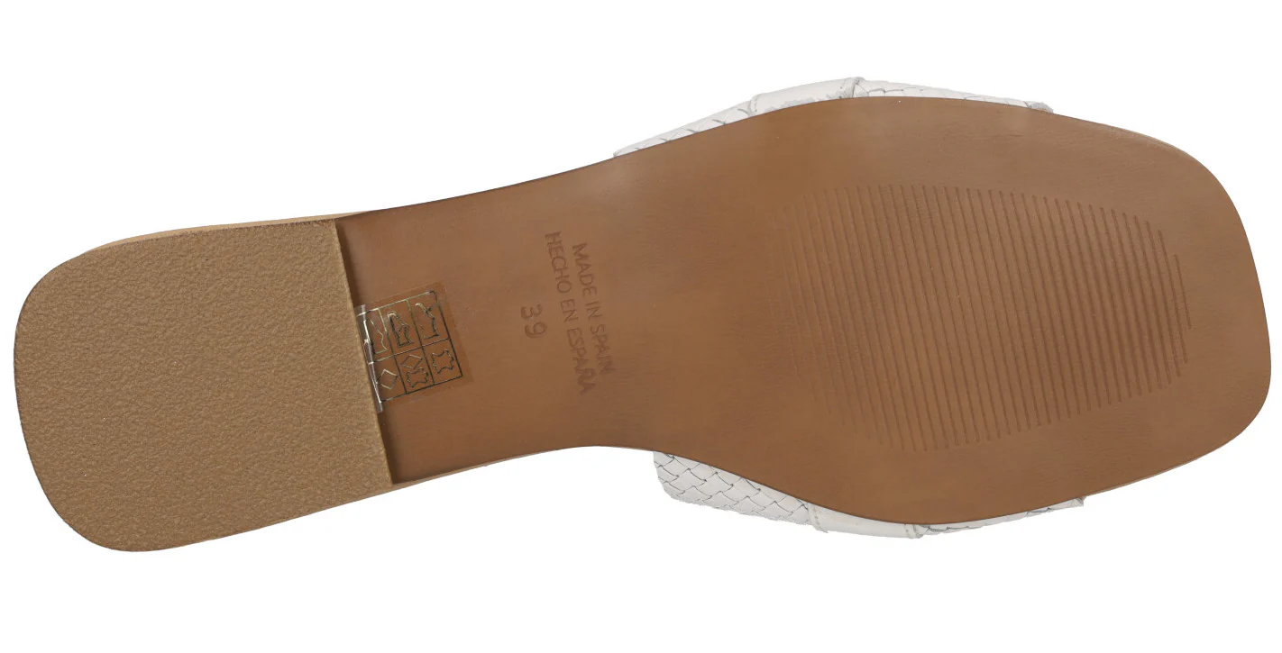 Palas de piel trenzada con nudo y lazo - Image 10