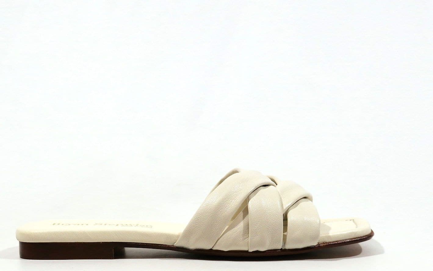 Palas en piel con tiras entrelazadas Sofia - Image 8