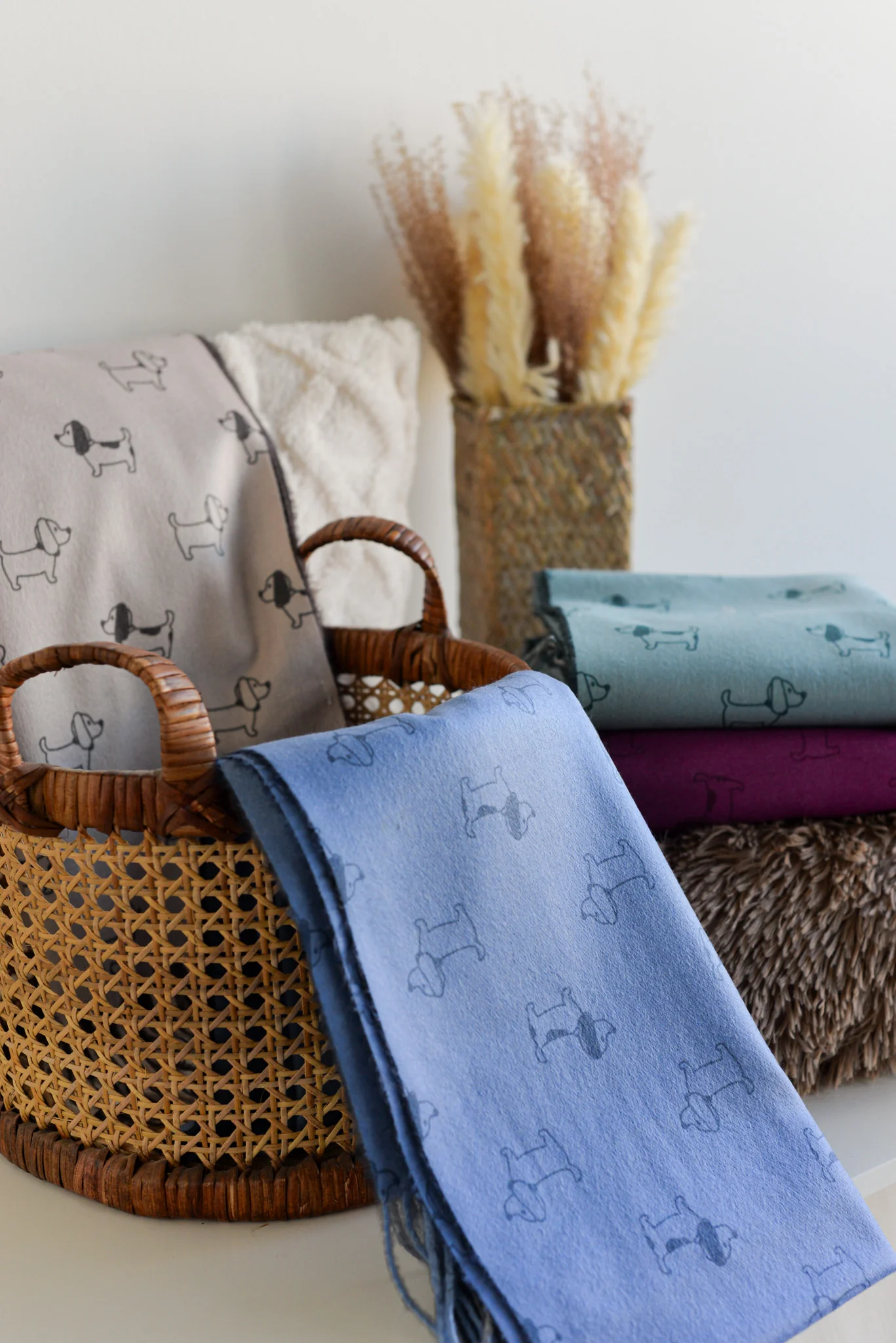 Pashminas Noco con diseño de perritos - Image 12
