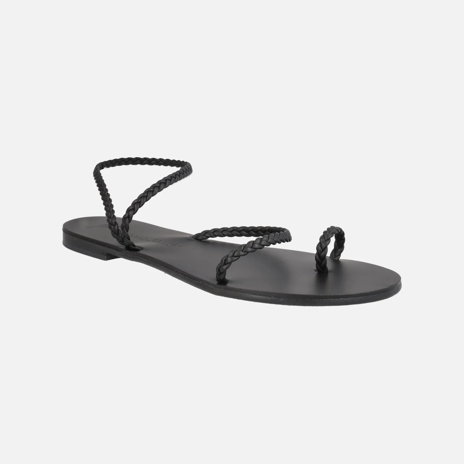 Sandalias planas con tiras trenzadas - Image 2