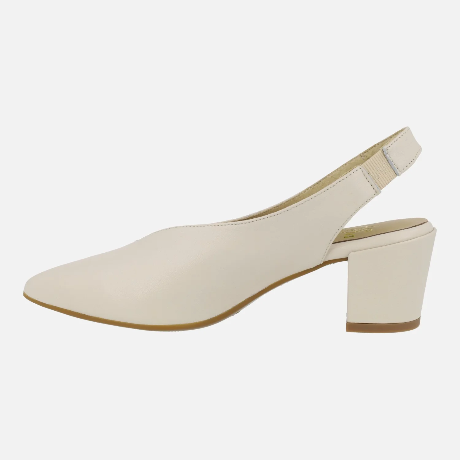 Salones destalonados Zaba de piel con tacones anchos - Image 10