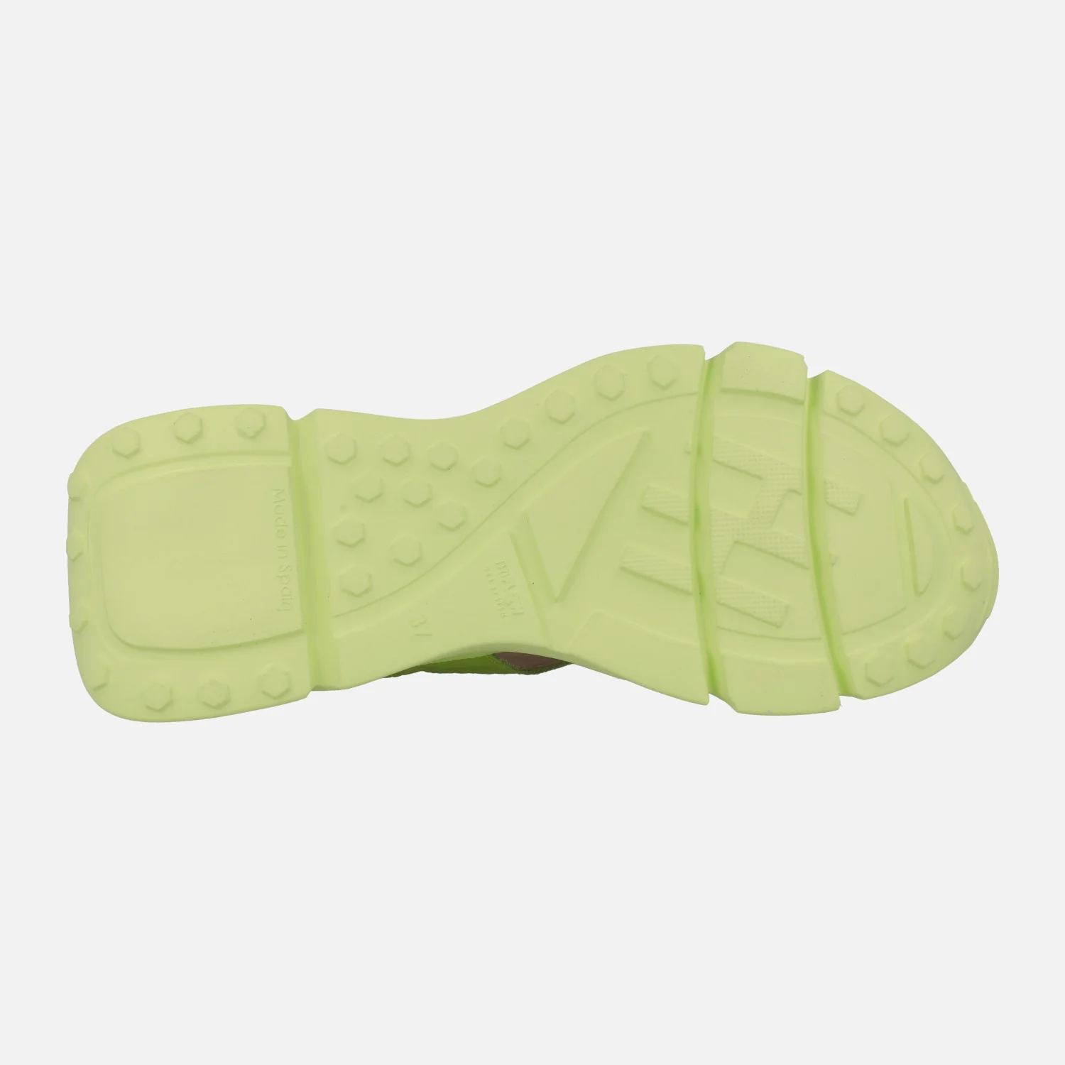 Sandalias de piel en combinado multicolor con piso volúmen - Image 10