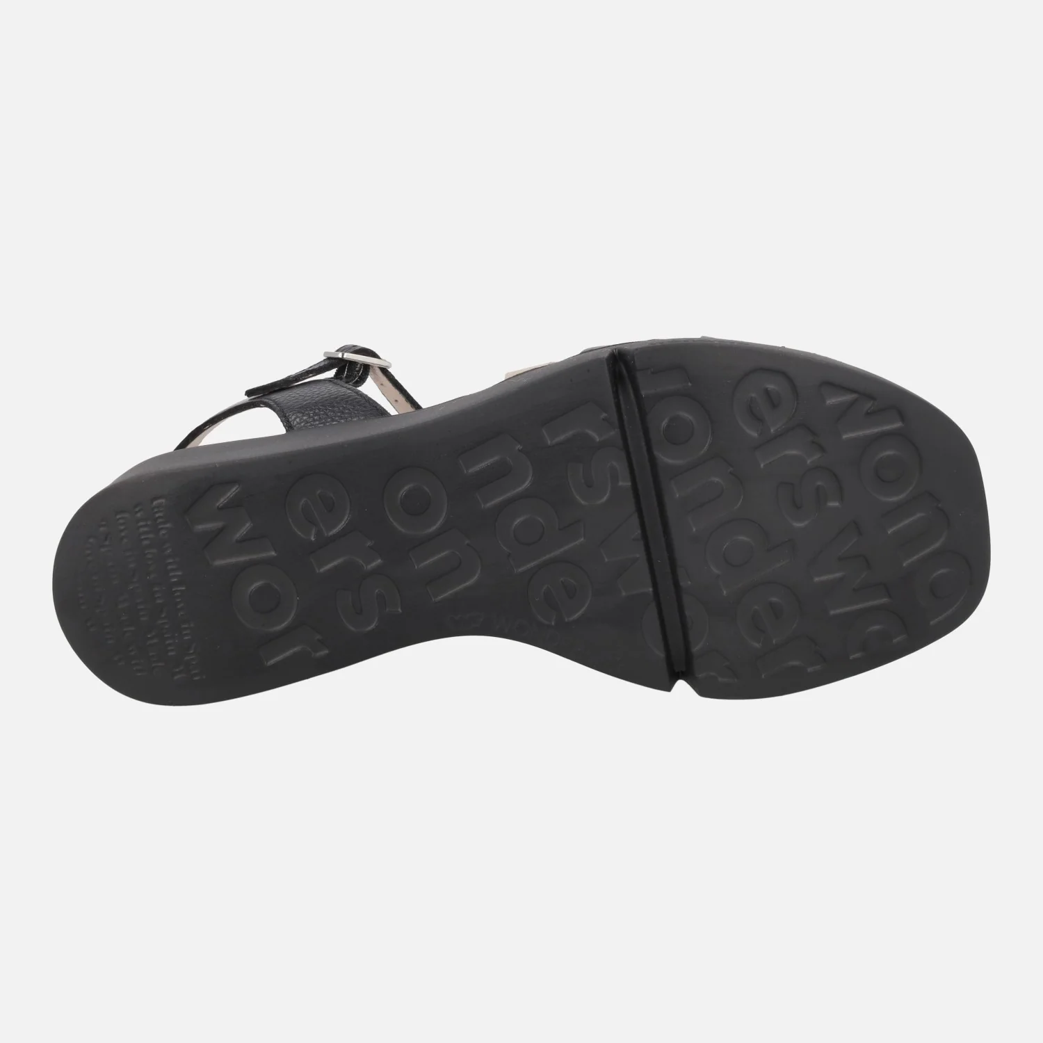 Sandalias Andy con tiras de piel combinadas y cuña WondersFLY - Image 12