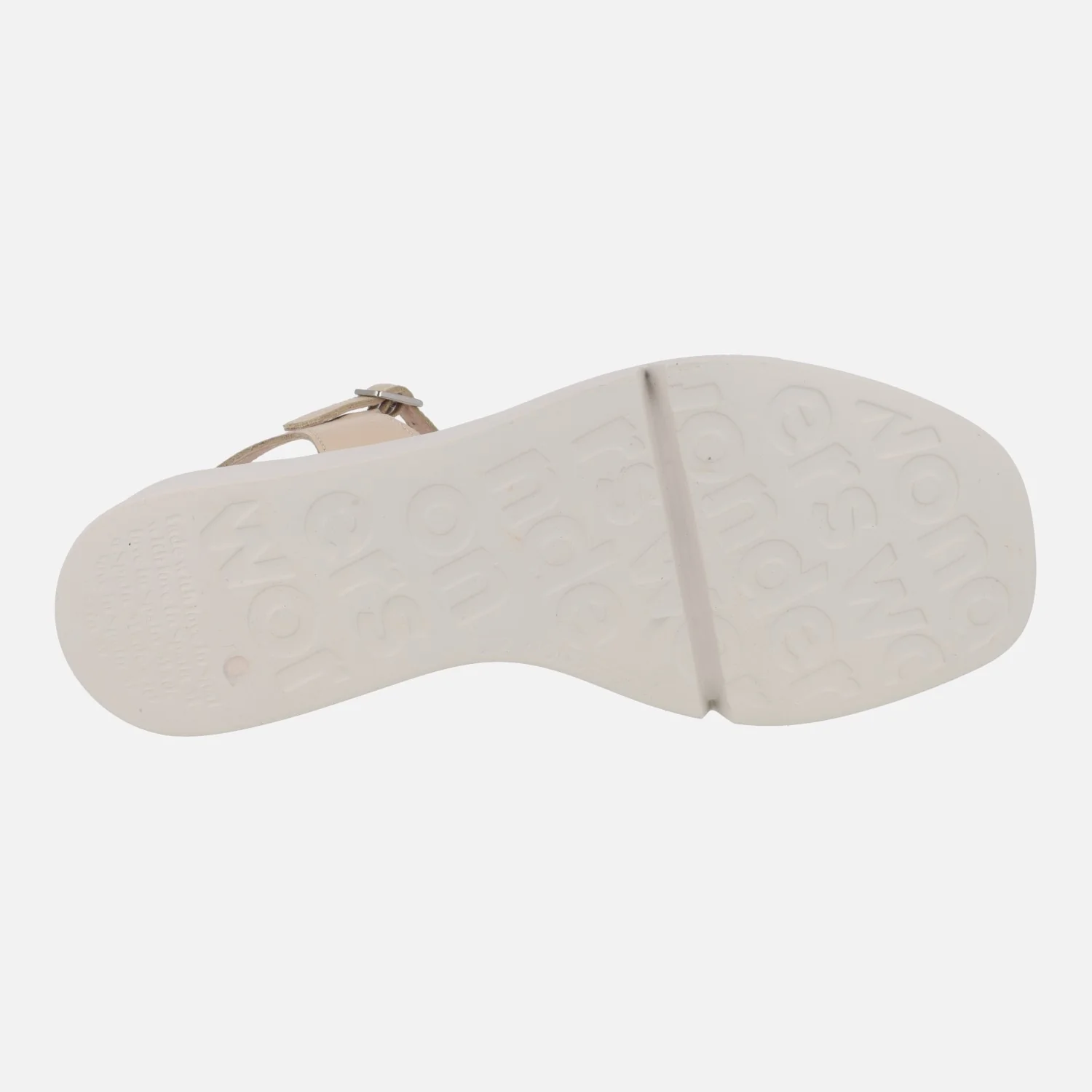 Sandalias Andy con tiras de piel combinadas y cuña WondersFLY - Image 6
