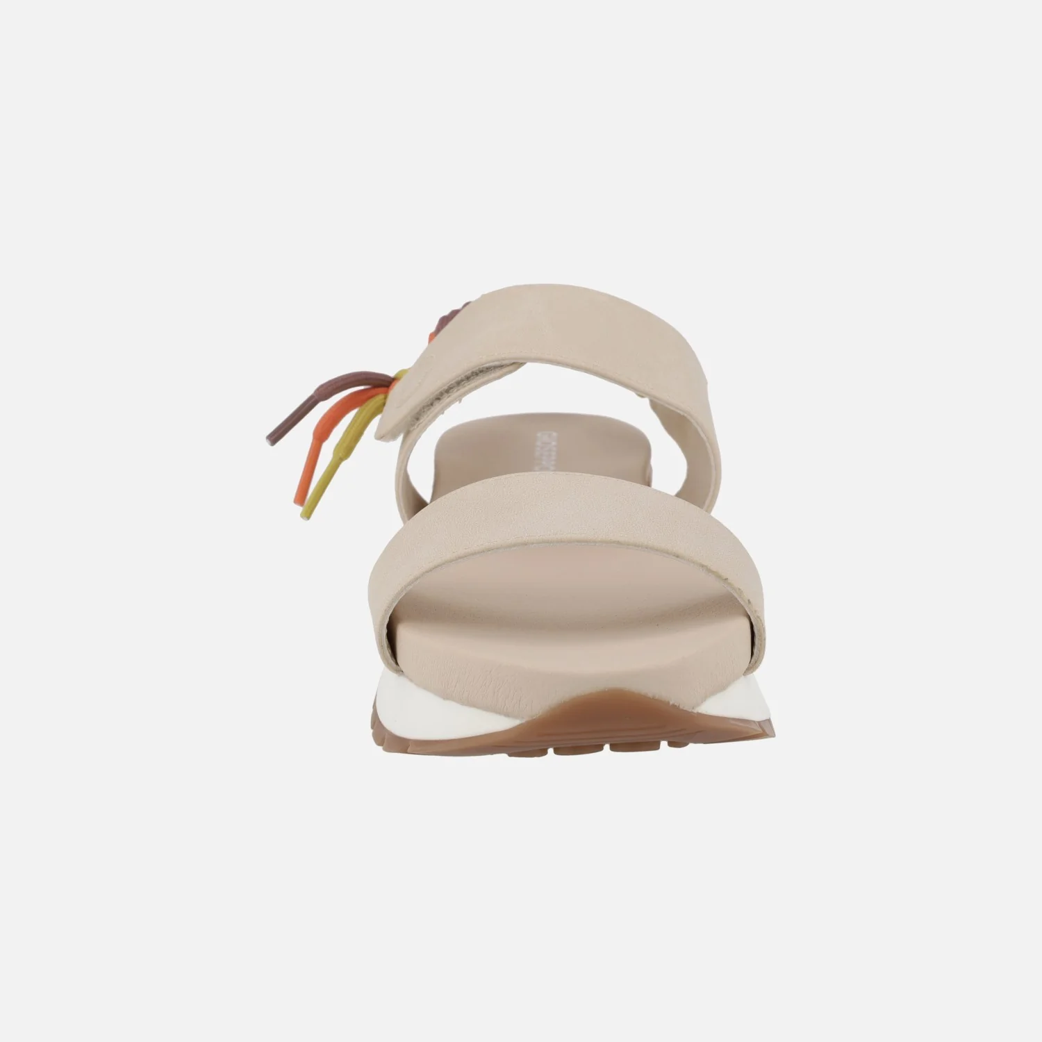Sandalias Austell con cierre de velcro y detalle de trenzado multicolor - Image 5