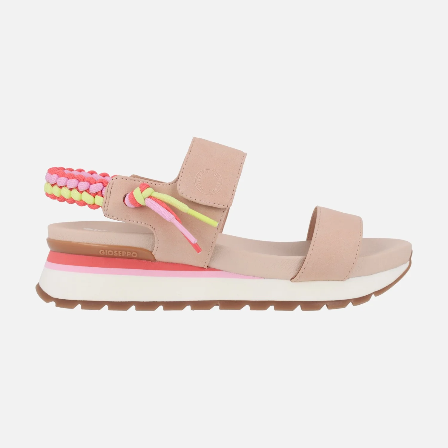 Sandalias Austell con cierre de velcro y detalle de trenzado multicolor - Image 7
