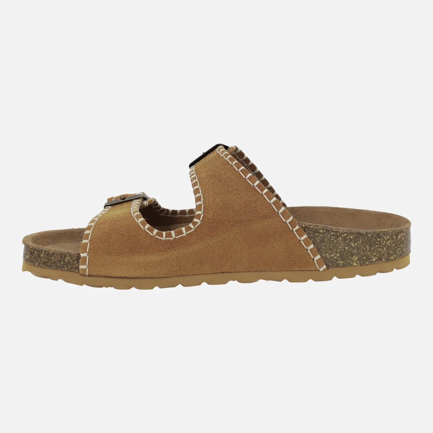Sandalias Bio con hebillas y pespunteado - Image 3