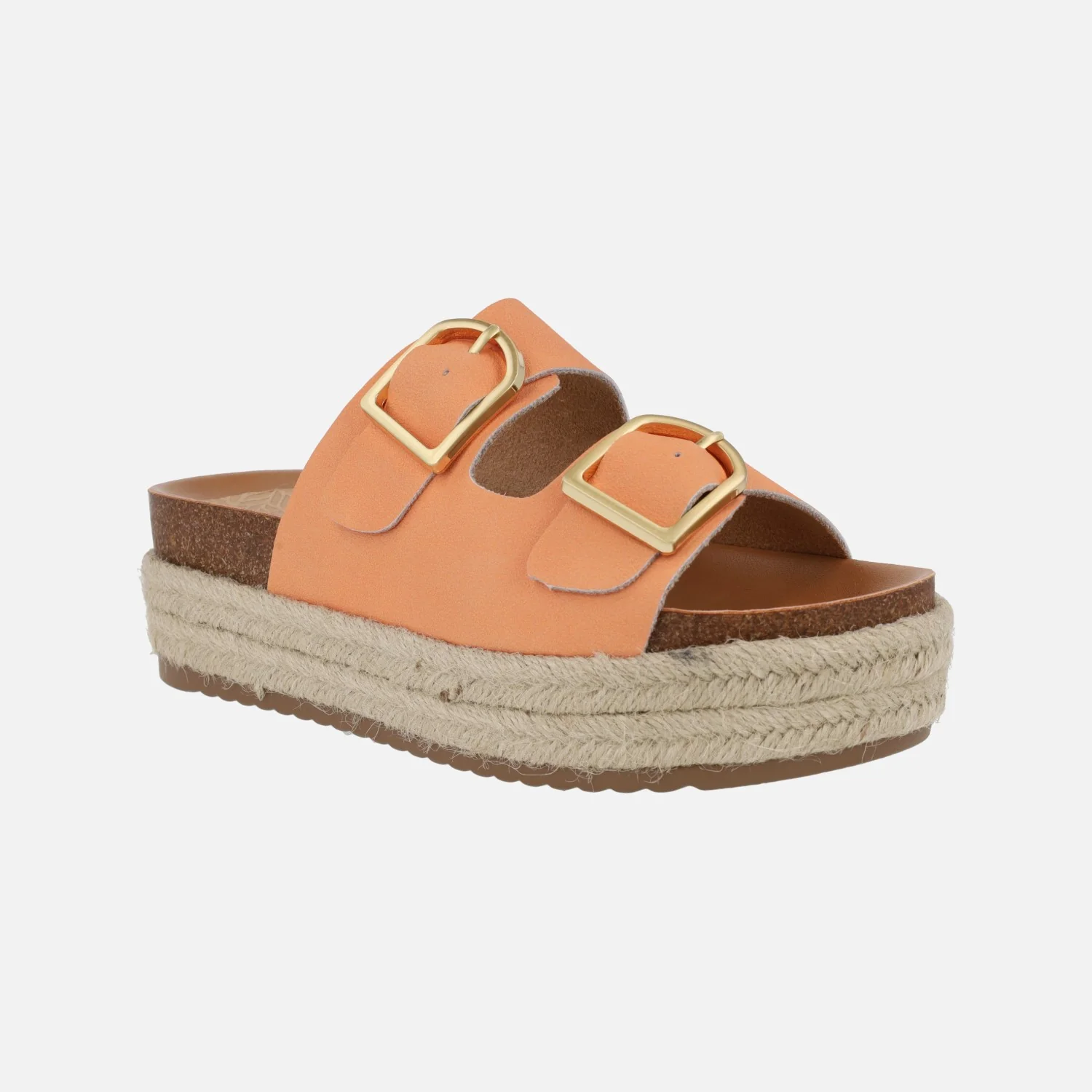 Sandalias bio con hebillas y plataforma de yute Perla - Image 12