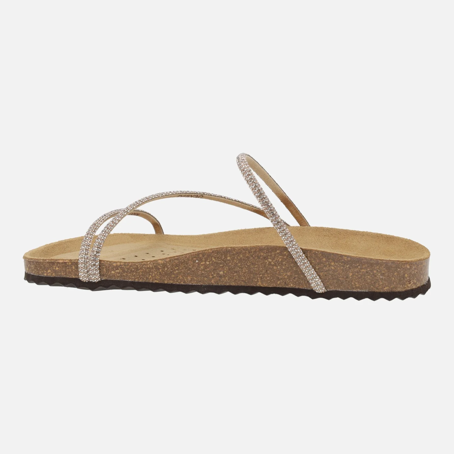 Sandalias bio con tiras de strass Brionia - Image 3