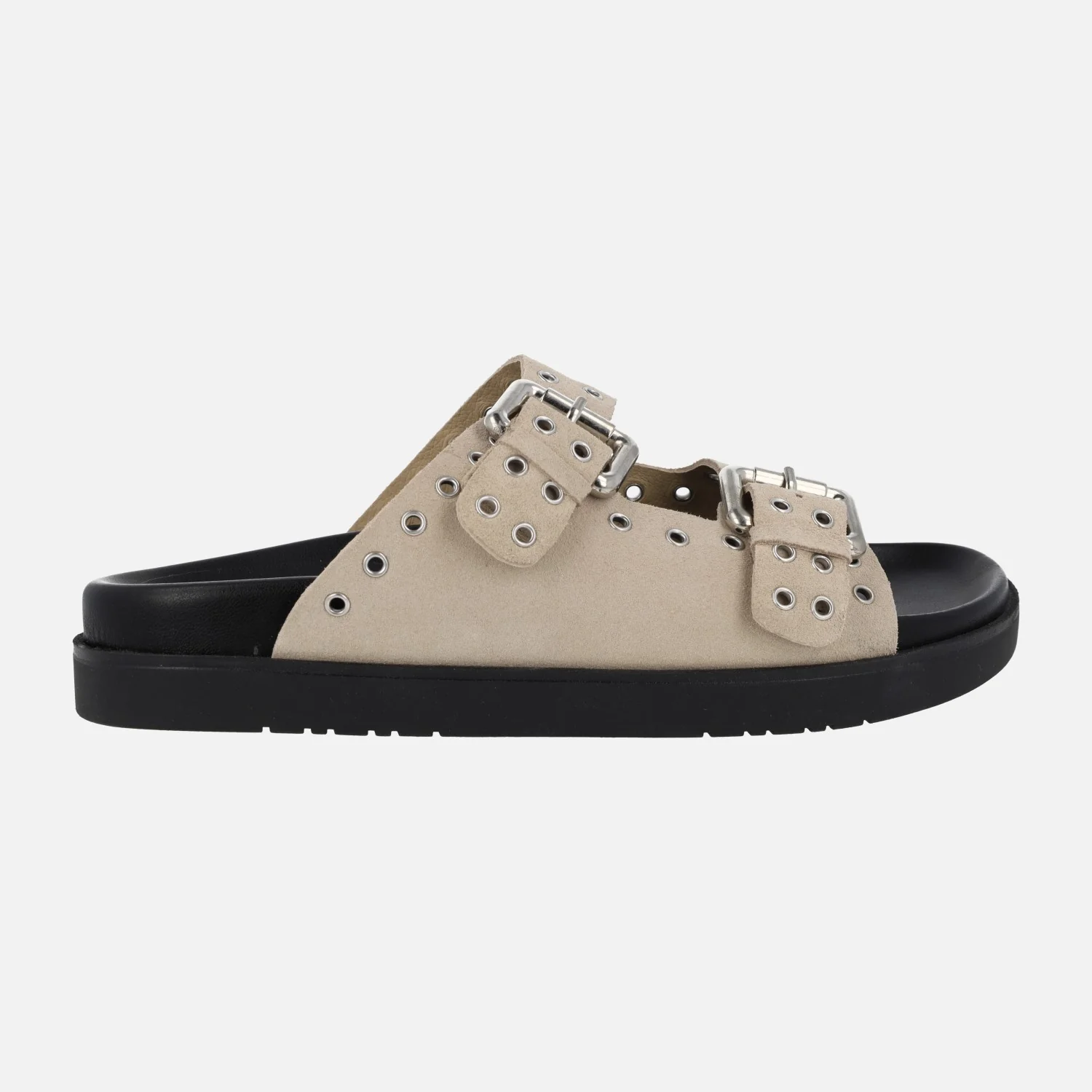 Sandalias bio Dara con hebillas y remaches