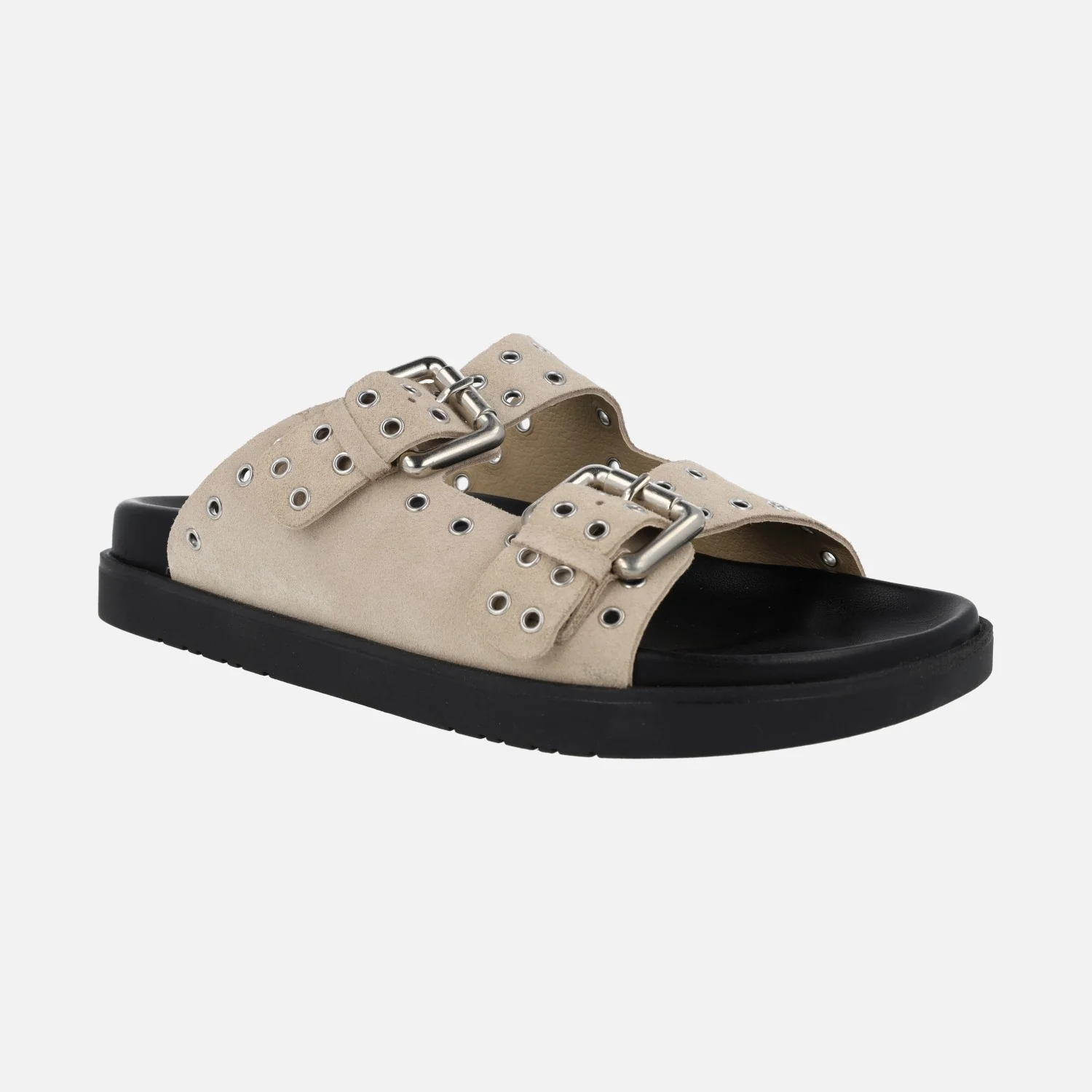 Sandalias bio Dara con hebillas y remaches - Image 2