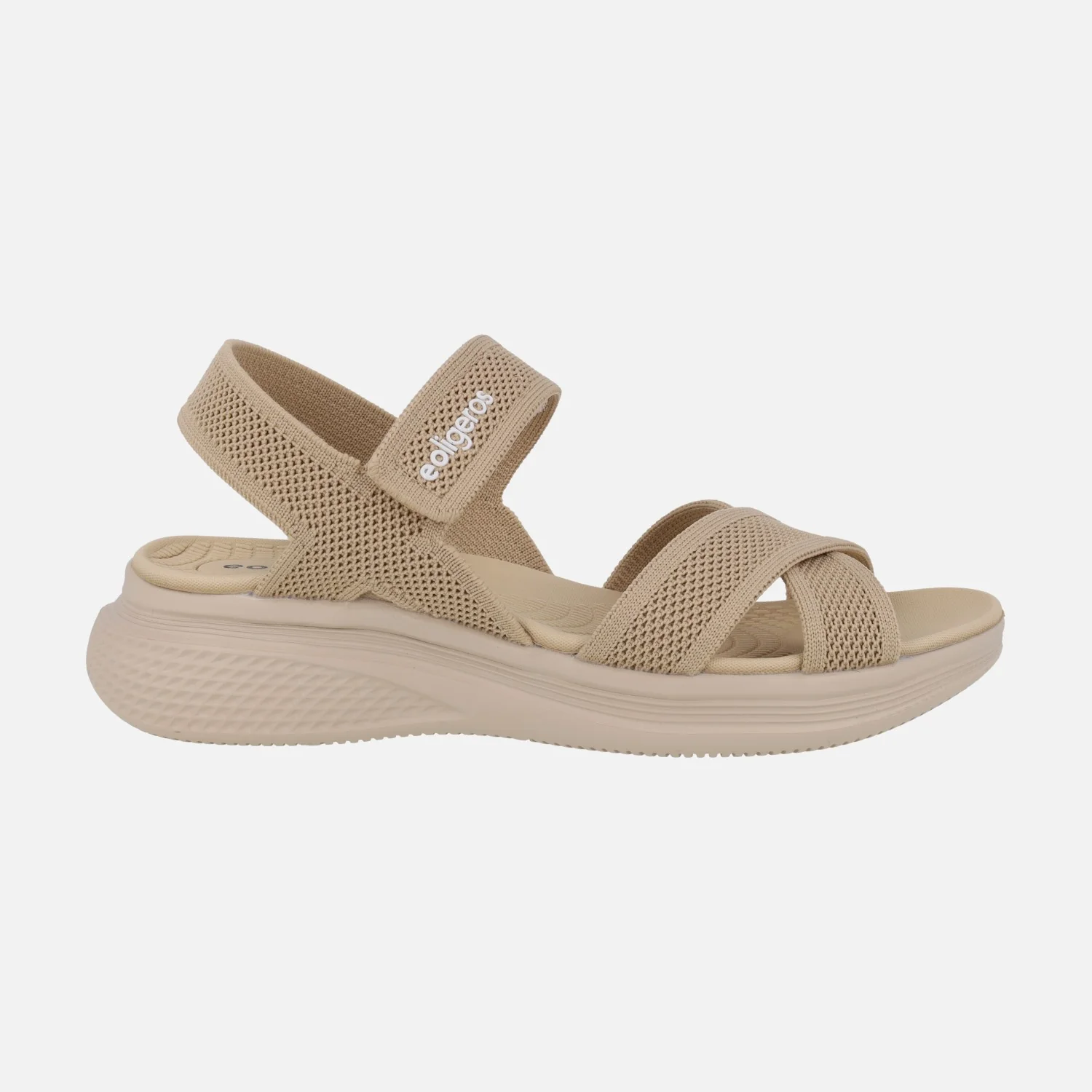 Sandalias Borneo ultra ligeras con cierre de velcro