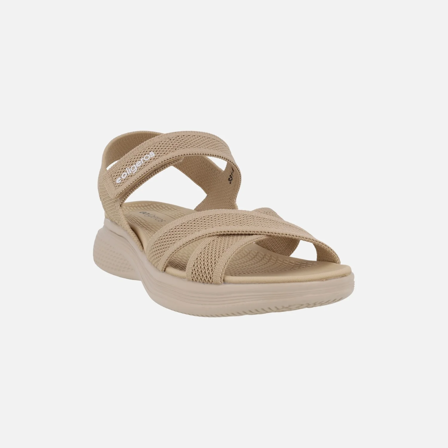 Sandalias Borneo ultra ligeras con cierre de velcro - Image 2