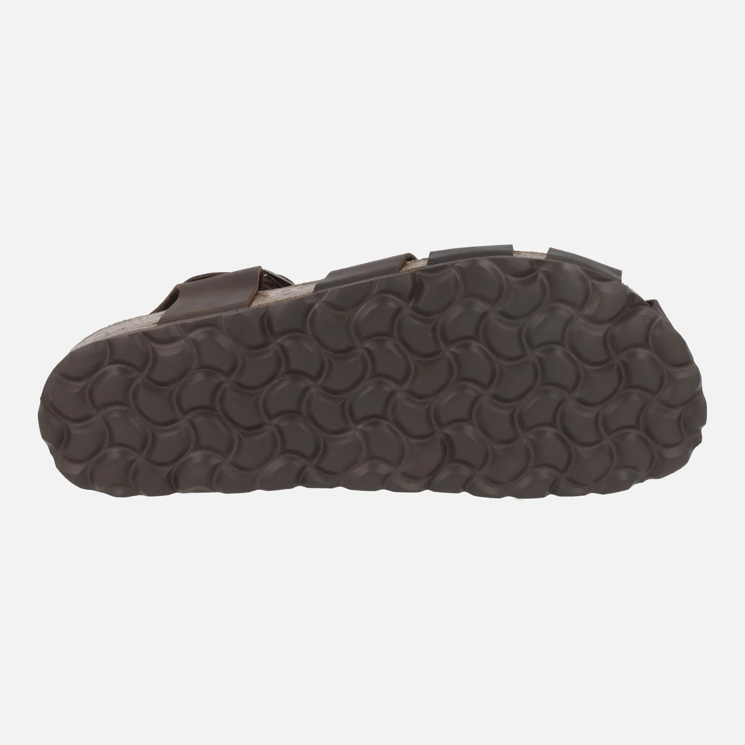 Sandalias cangrejeras bio en piel marrón - Image 6