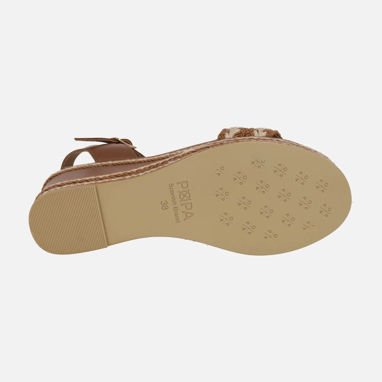 Sandalias combinadas Arambol con pulsera al tobillo y cuña - Image 12