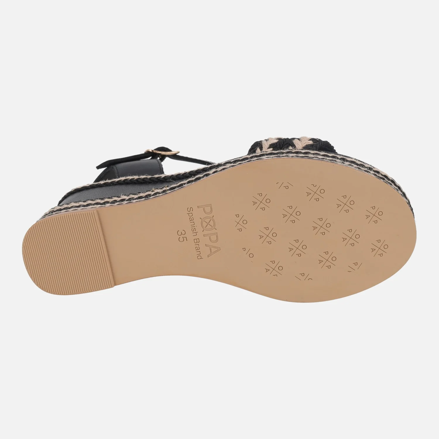 Sandalias combinadas Arambol con pulsera al tobillo y cuña - Image 6