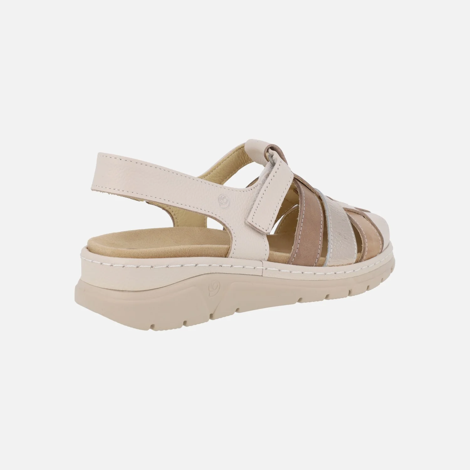 Sandalias combinadas estilo cangrejeras con cierre de velcro - Image 4