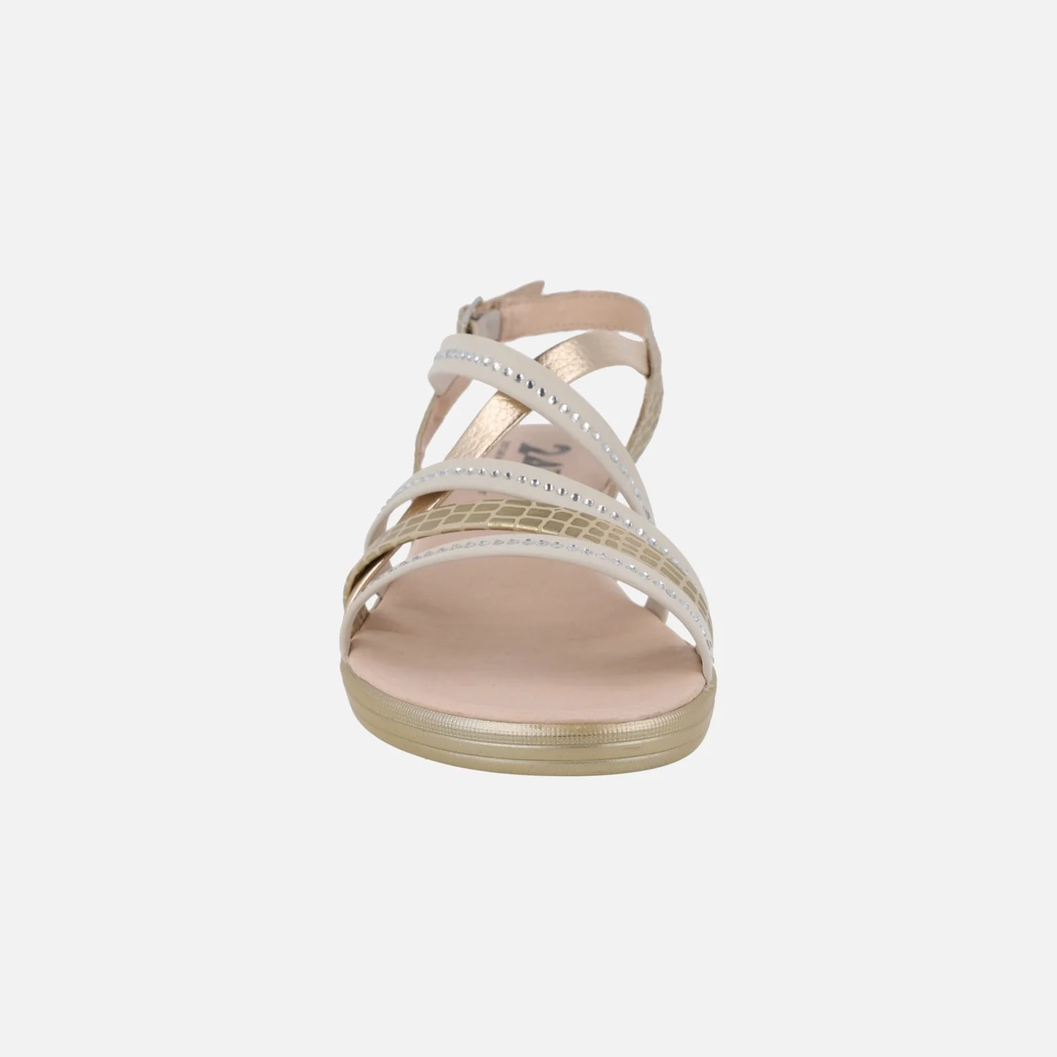 Sandalias confort de piel con tiras multi material - Image 11