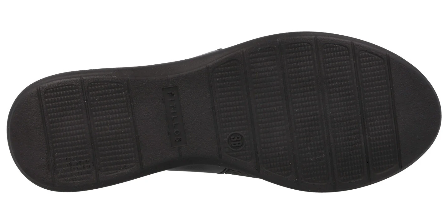 Sandalias confort en combinado negro para mujer - Image 5