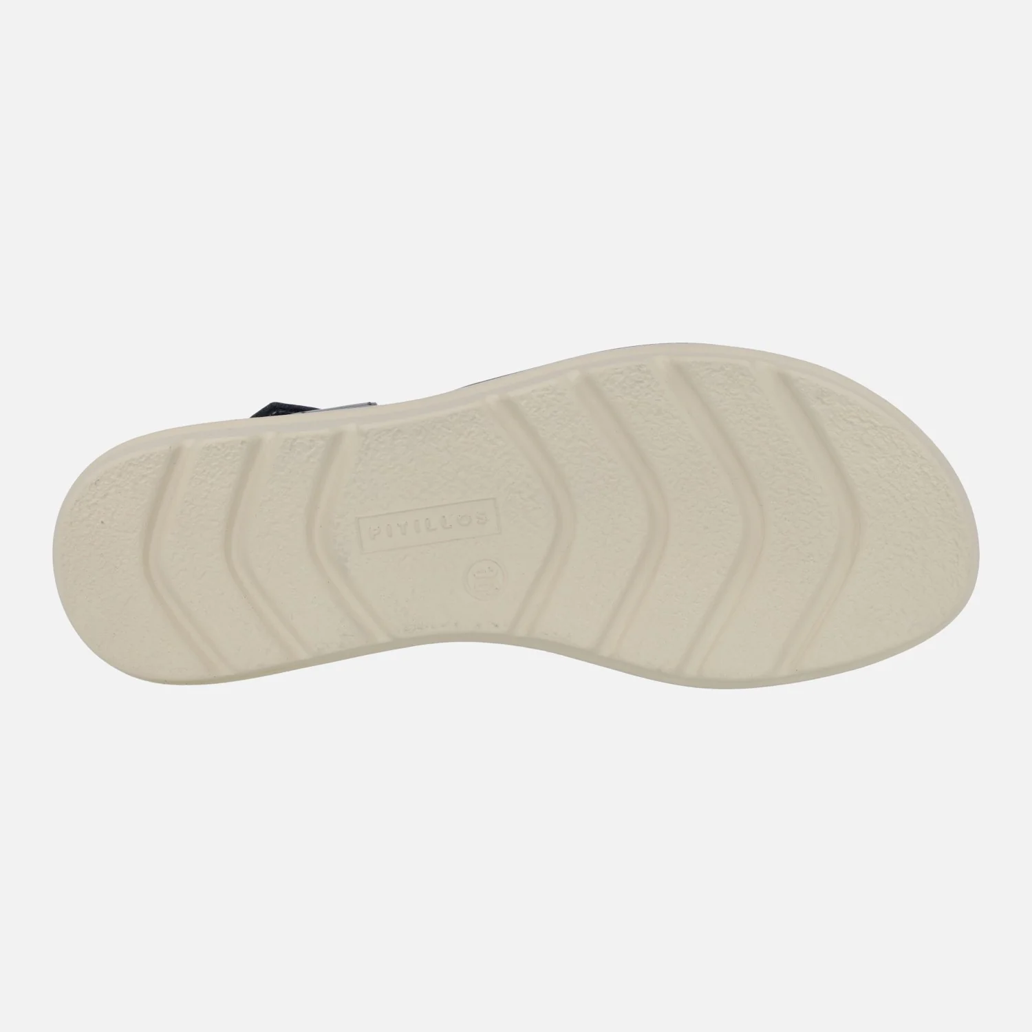 Sandalias confort en piel con detalle de picados y cierre de velcro - Image 6
