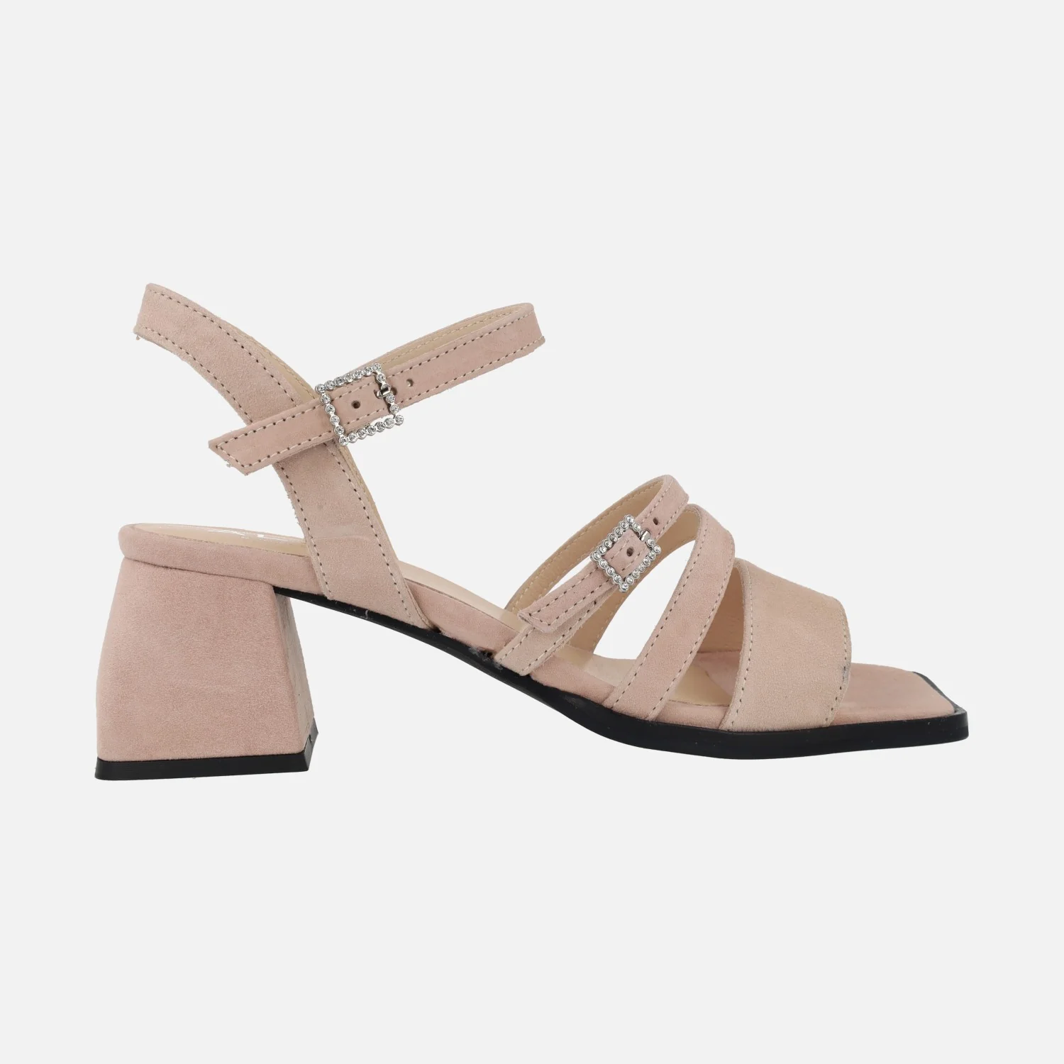 Sandalias de ante de tiras con hebillas Alpe Dolly - Image 6