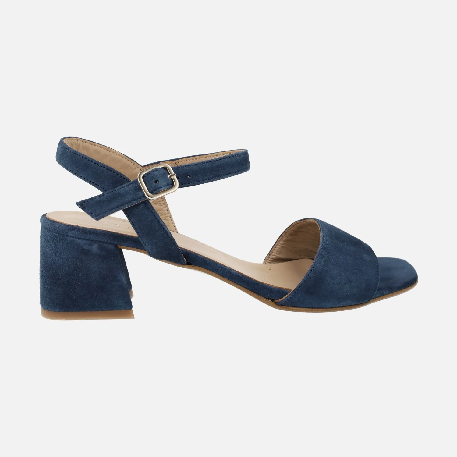 Sandalias de ante con pulsera al tobillo y tacón bajo - Image 11