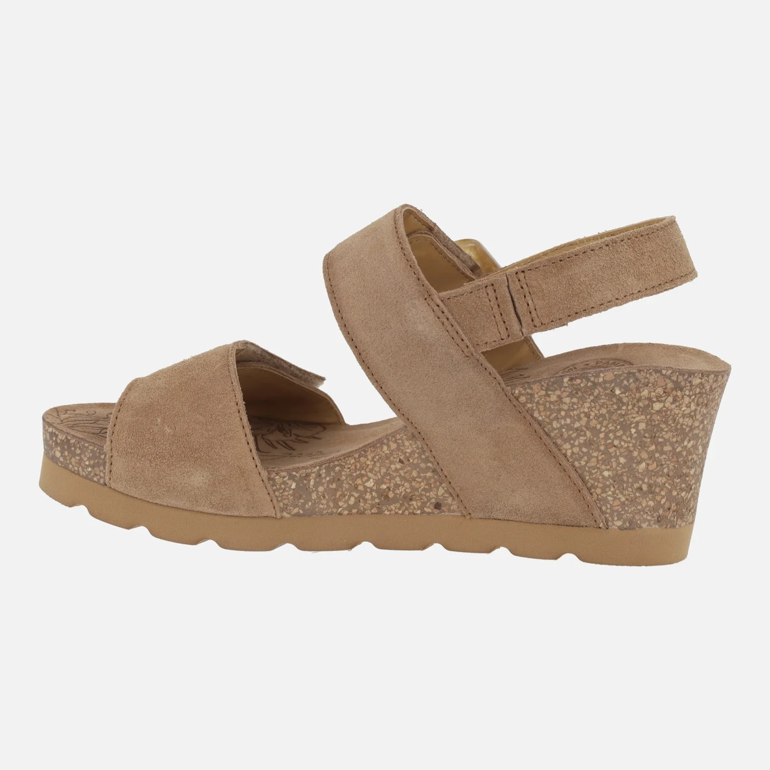 Sandalias de cuña con cierre de velcro Valle - Image 3