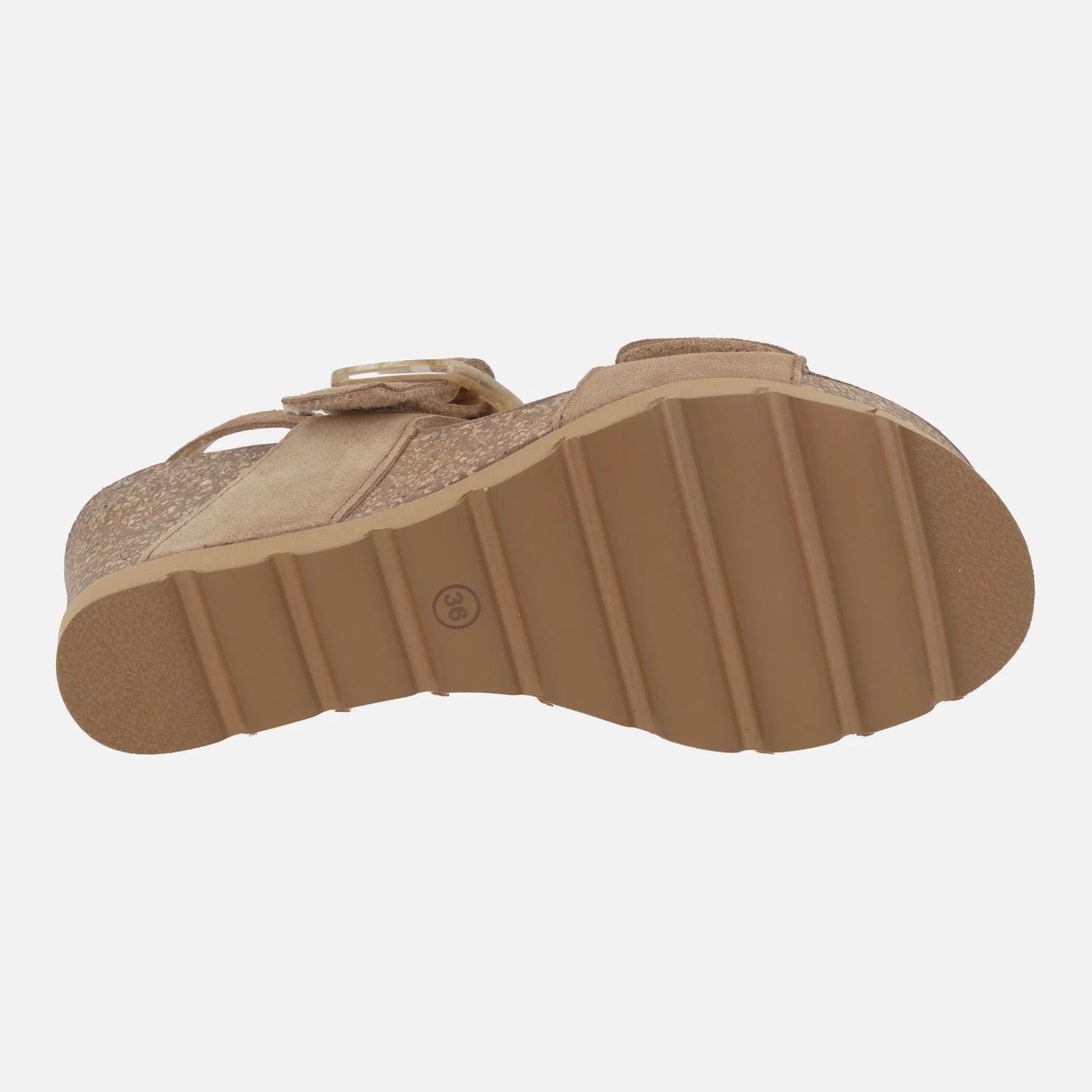 Sandalias de cuña con cierre de velcro Valle - Image 6