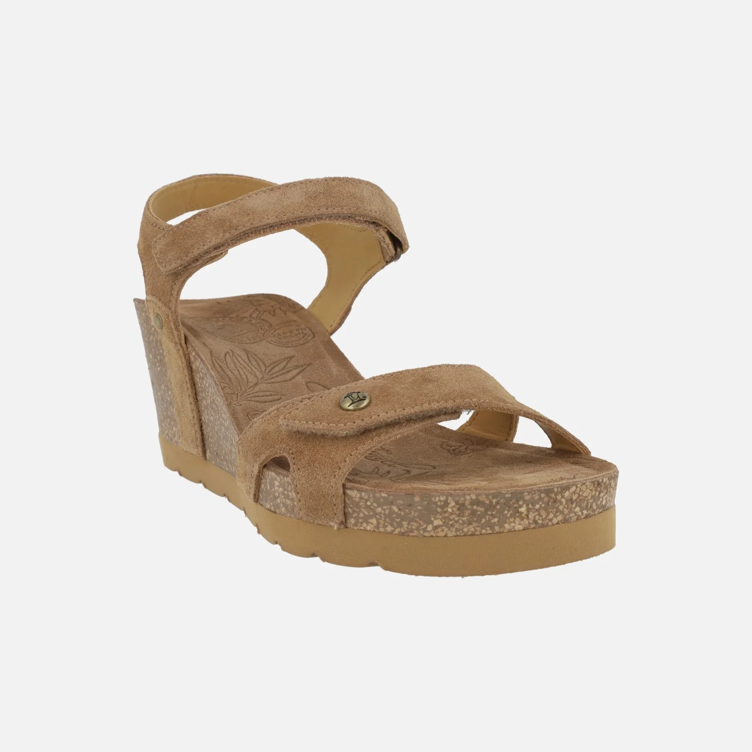 Sandalias de cuña con cierre de velcros Julia - Image 2