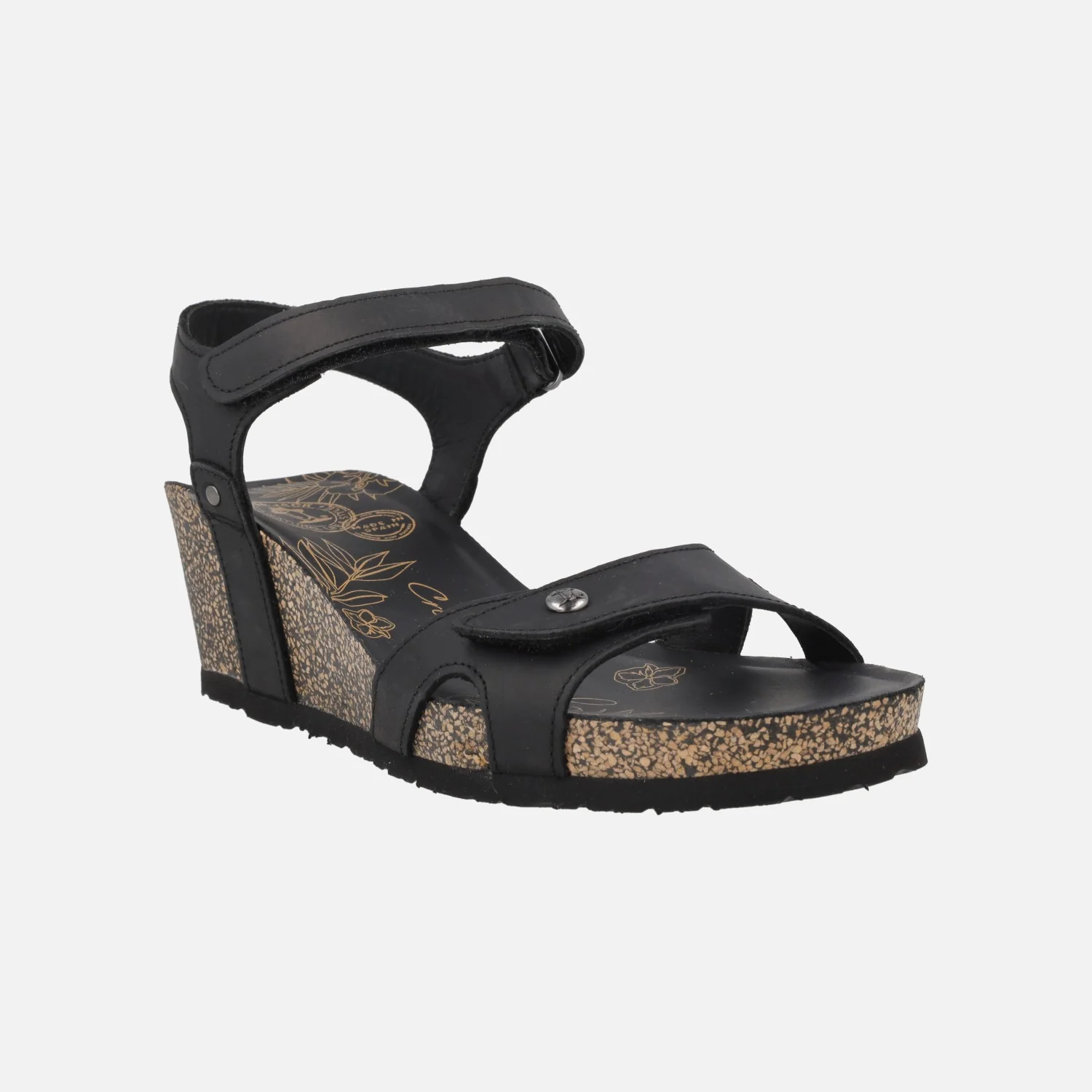 Sandalias de cuña con cierre de velcros Julia - Image 38