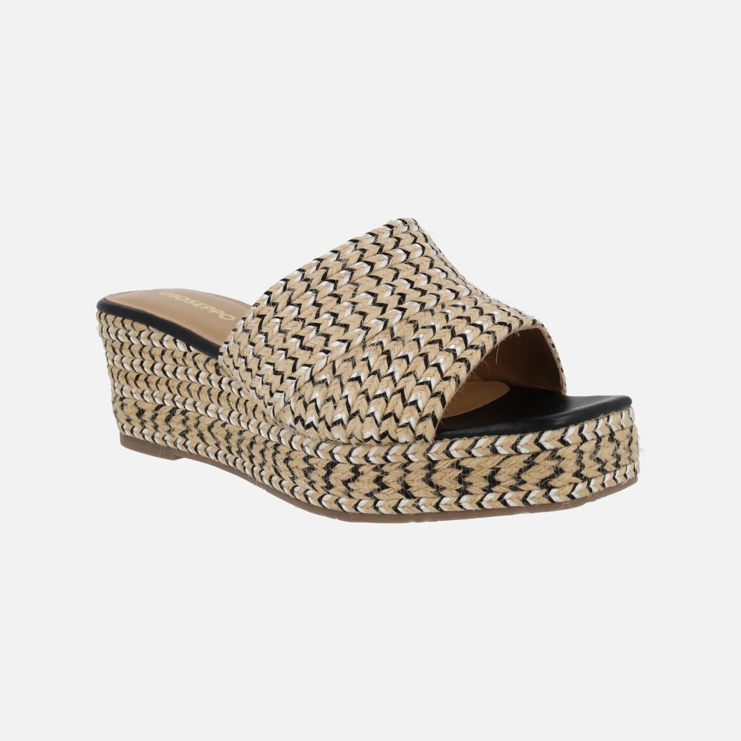Sandalias de cuña en trenzado multicolor Egremont - Image 2