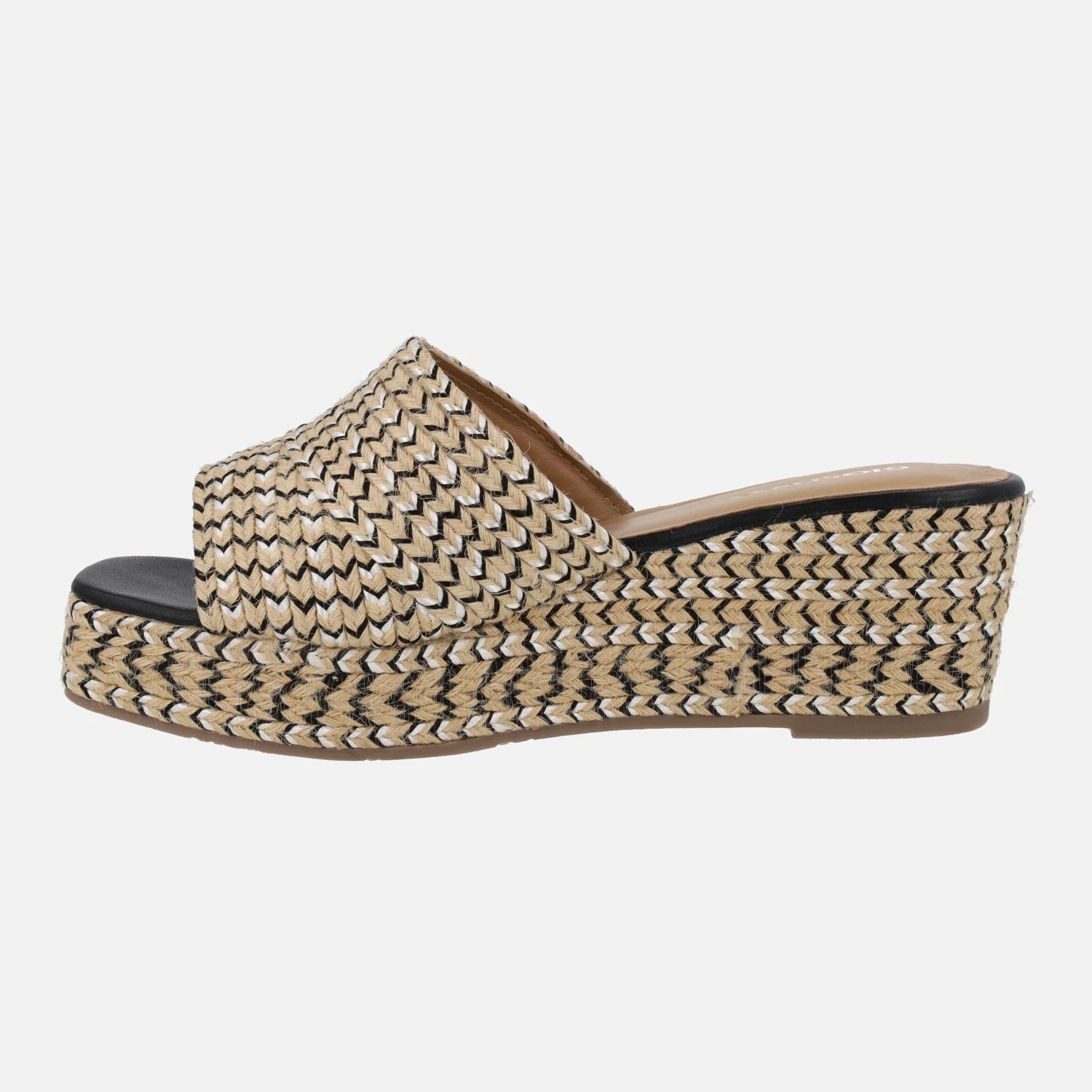 Sandalias de cuña en trenzado multicolor Egremont - Image 3