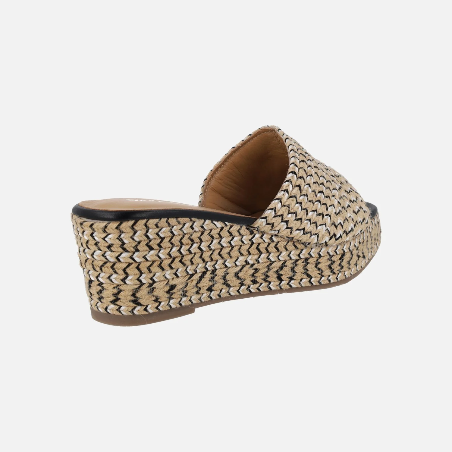Sandalias de cuña en trenzado multicolor Egremont - Image 4