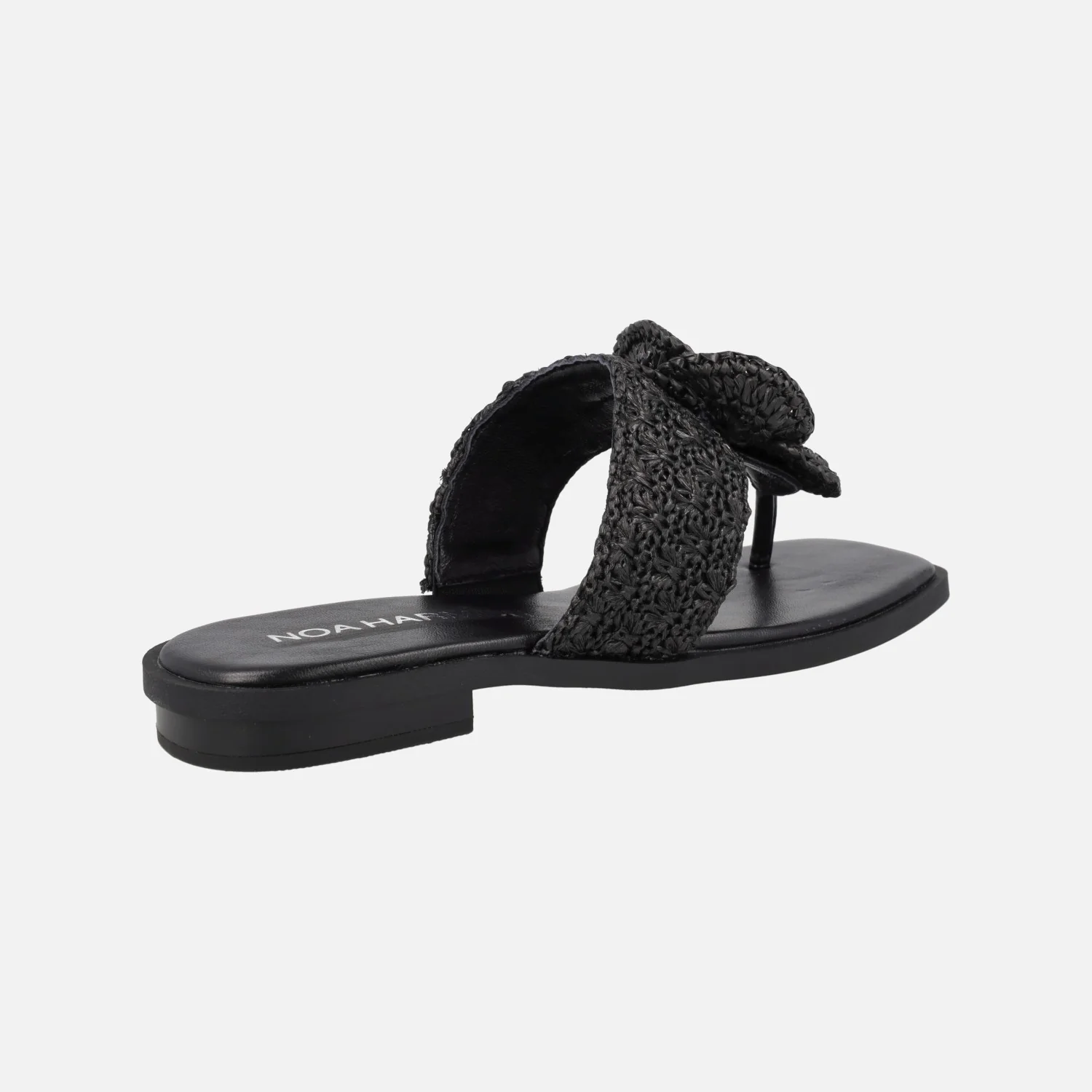 Sandalias de dedo Acacia con pala y flor de rafia - Image 5