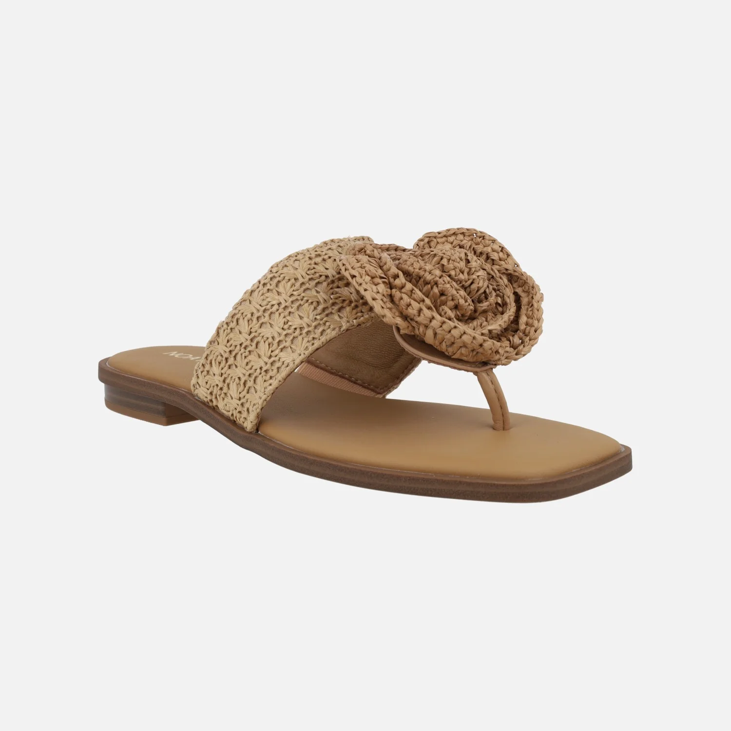 Sandalias de dedo Acacia con pala y flor de rafia - Image 6