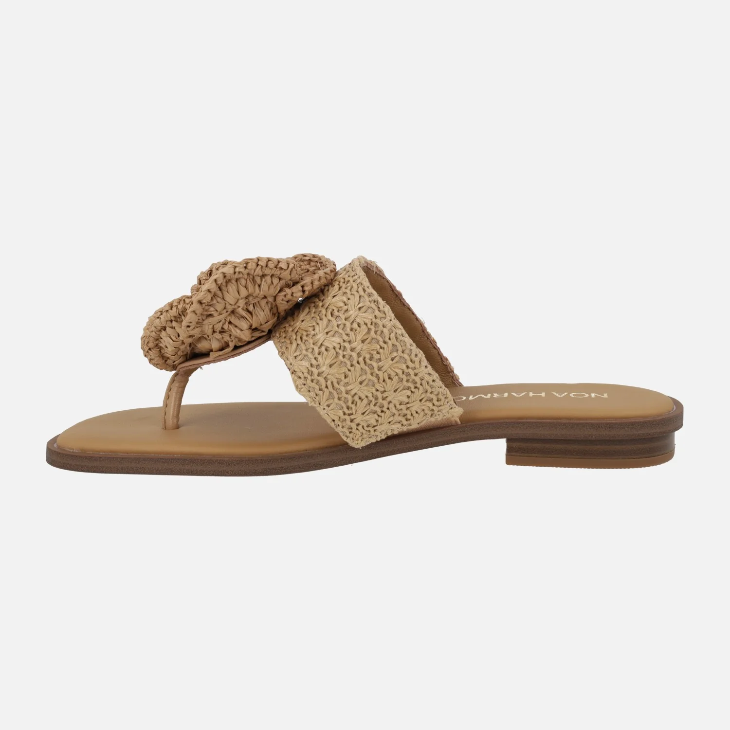 Sandalias de dedo Acacia con pala y flor de rafia - Image 8