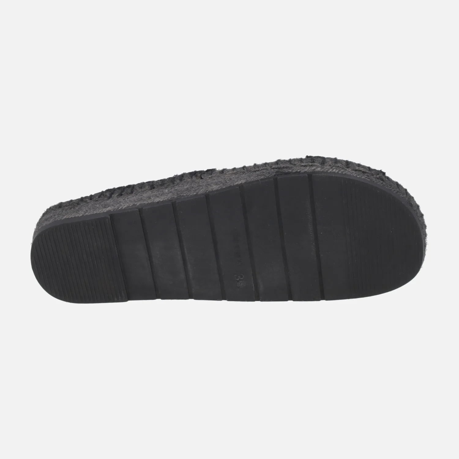 Sandalias de esparto con tiras cruzadas en tejido étnico - Image 6
