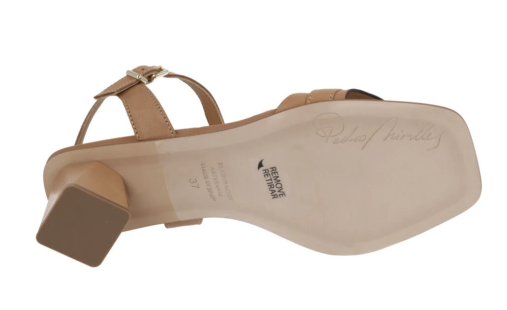 Sandalias de piel Cobán con tacones de 7 cms - Image 10