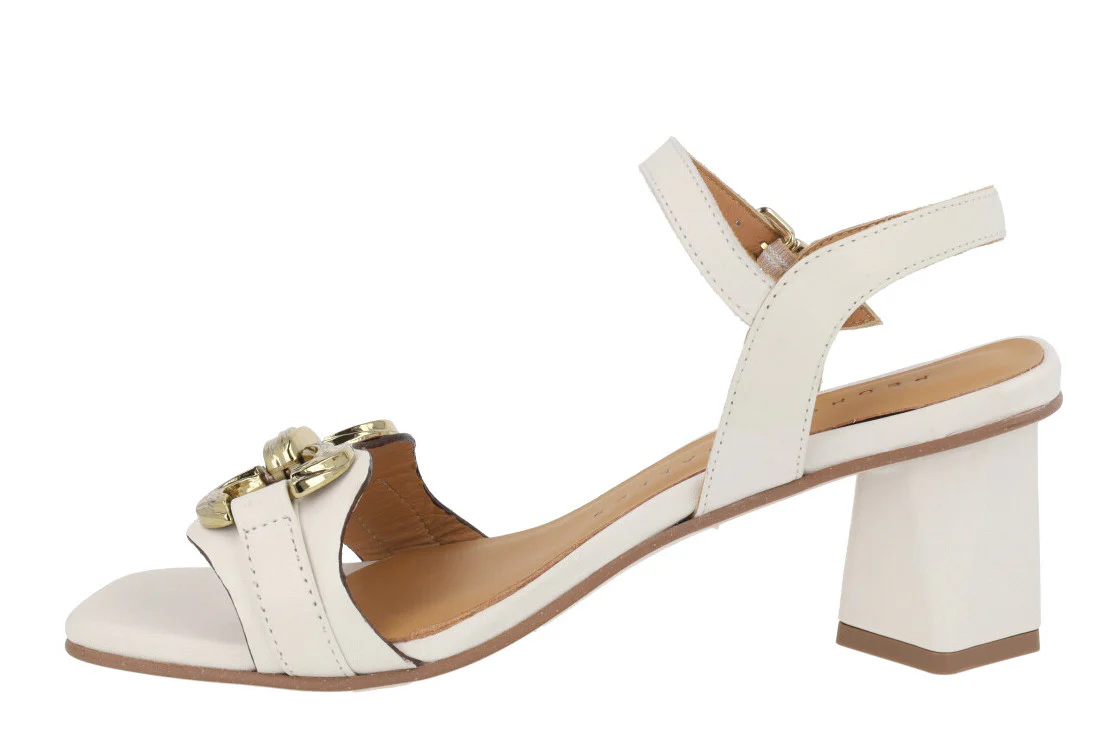 Sandalias de piel Cobán con tacones de 7 cms - Image 3