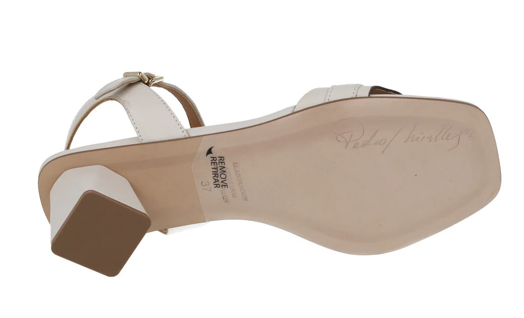 Sandalias de piel Cobán con tacones de 7 cms - Image 5