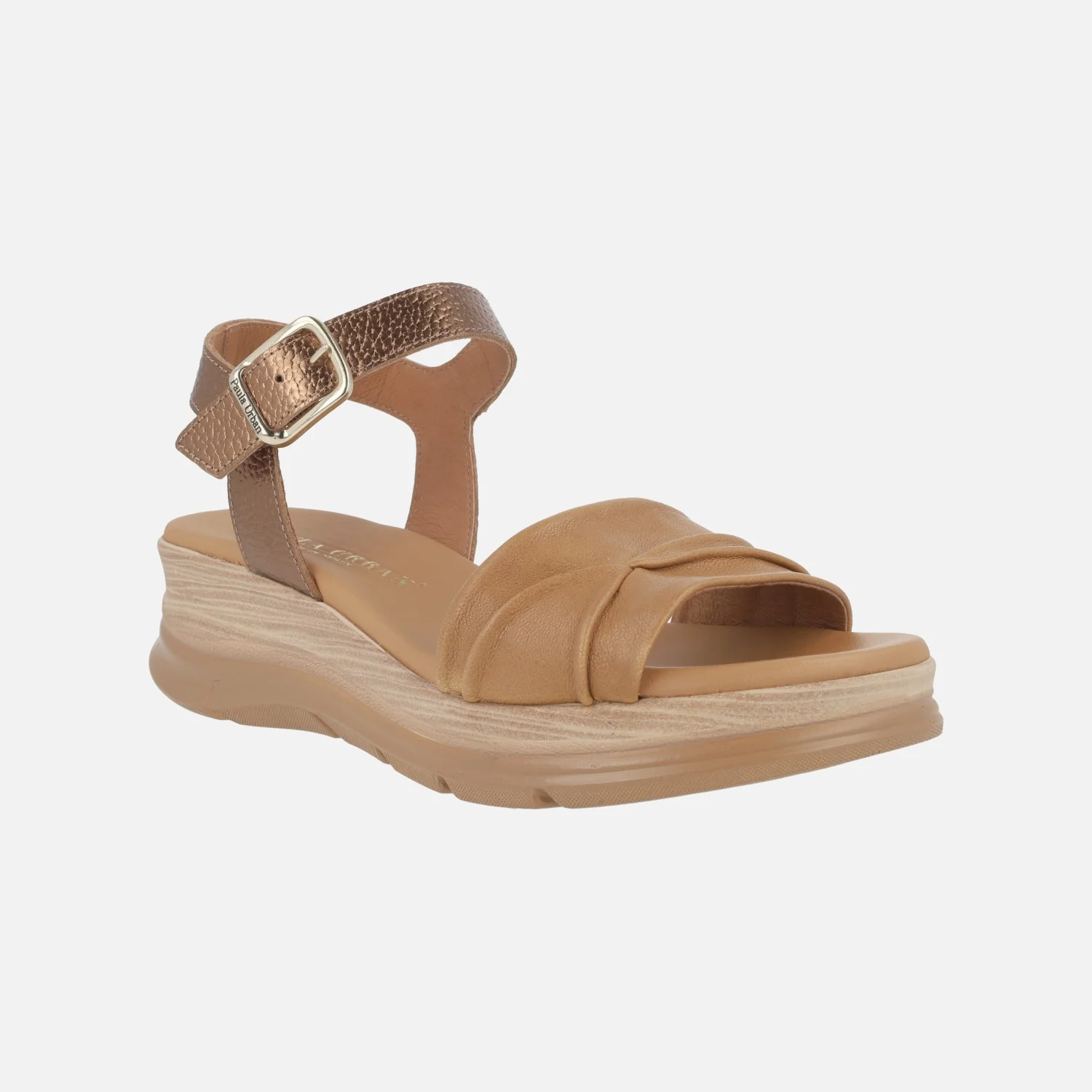 Sandalias de piel con cierre de hebilla - Image 2