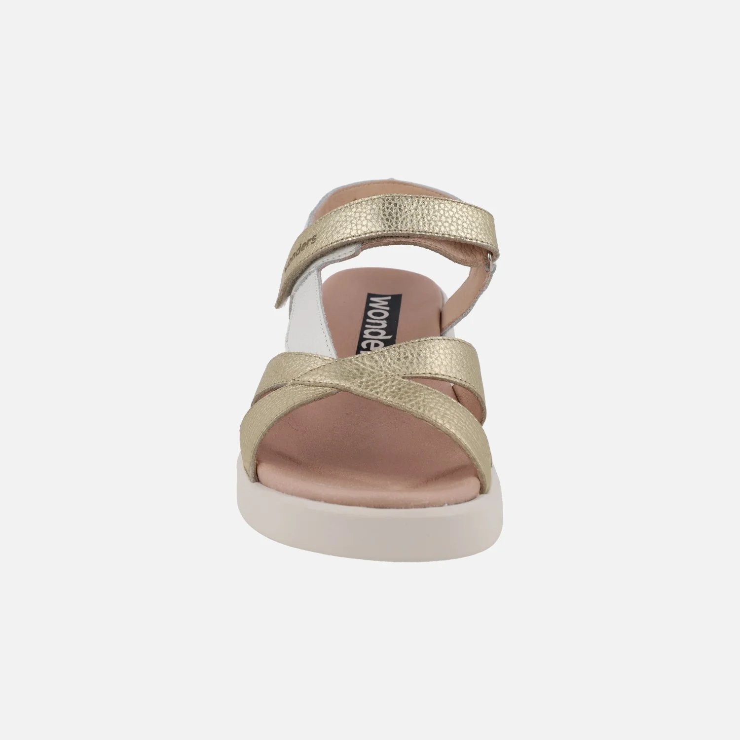 Sandalias de piel con cierre de velcro Mar 52 - Image 11