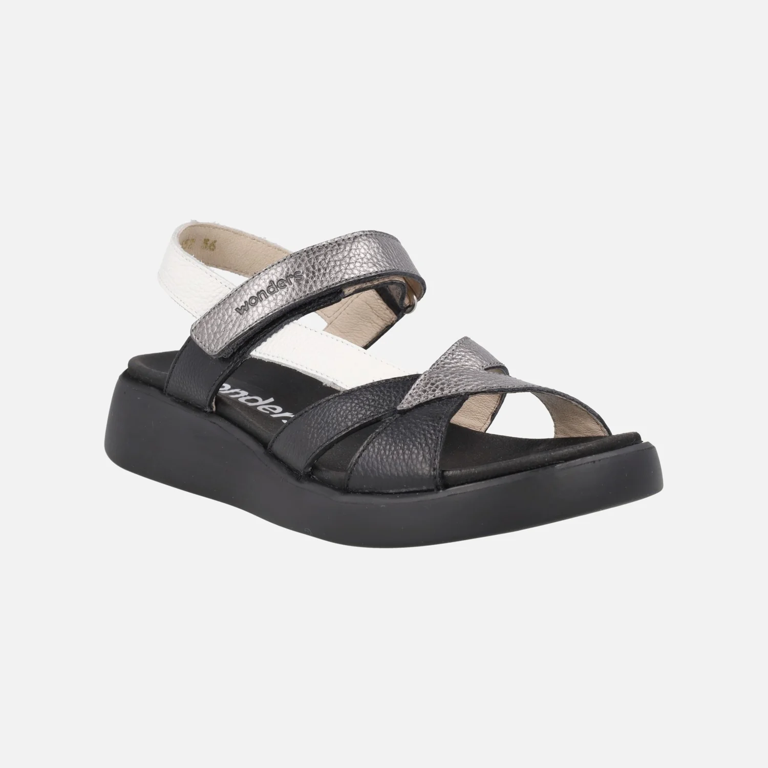 Sandalias de piel con cierre de velcro Mar 52 - Image 14