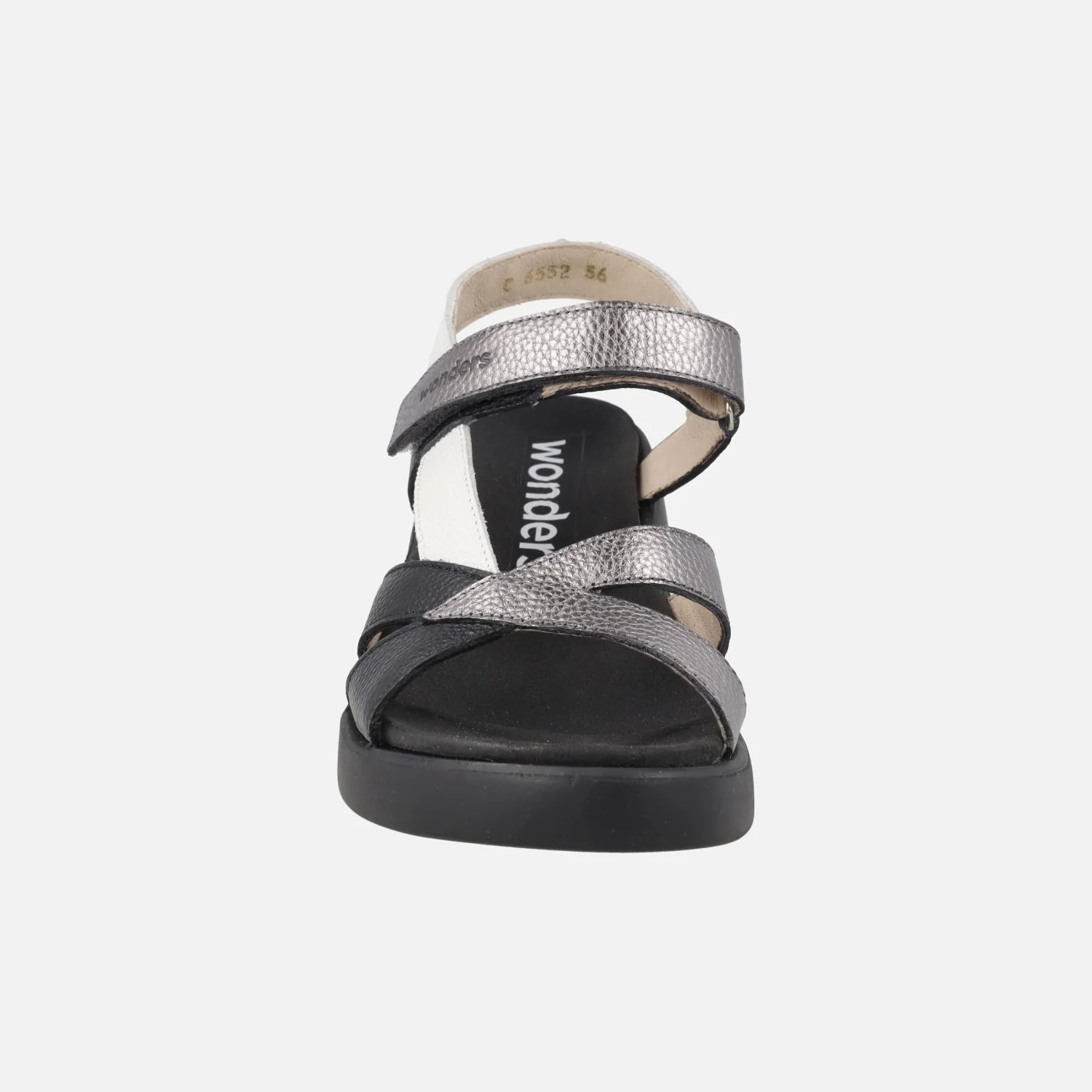 Sandalias de piel con cierre de velcro Mar 52 - Image 17