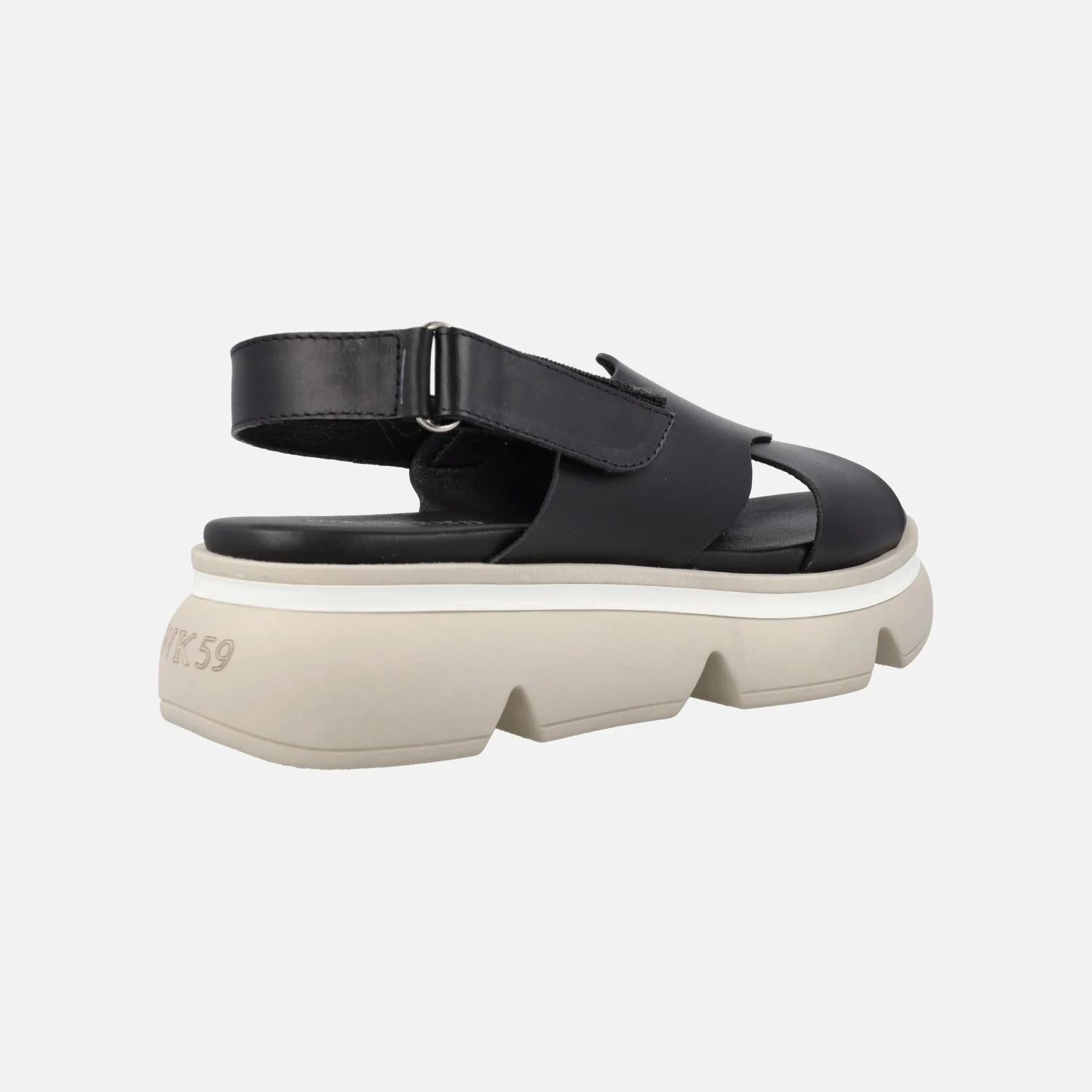 Sandalias de piel con cierre de velcro Picerno - Image 3